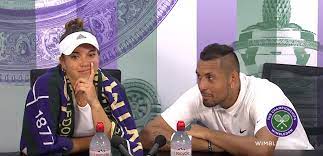 Check spelling or type a new query. Wimbledon 2019 Nick Kyrgios Caught Asking Desirae Krawczyk On Date At Flirty Press Conference After Sliding Into Her Dms To Arrange Doubles Partnership