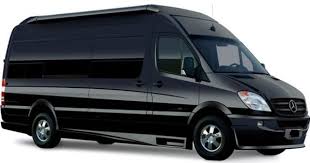 Black On Black Mercedes Luxury Sprinter Limo Van Limousine Limousine Car
