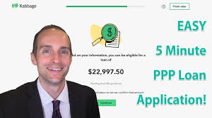 Ppp loan direct is dedicated to helping small businesses like yours access this new round of ppp funds quickly. 5 Minute Ppp Loan Application For 22 997 At 1 With Kabbage Sba Paycheck Protection Program Youtube