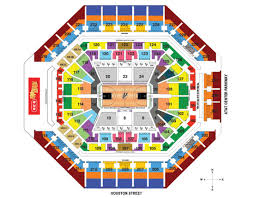 seating charts att center