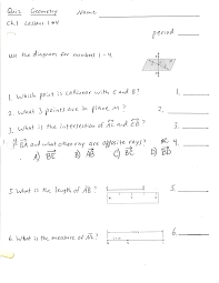 Just like math 8, the practice test is in go formative, but now the actual unit 4 test is in go formative as well. Geometry Quiz 1 1 1 4 K Ekhoff Library Formative