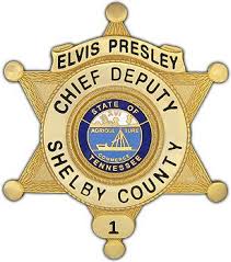 Elvis S Chief Deputy Of Shelby County Badge Elvis Badge Elvis Presley