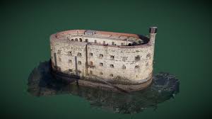 Oysters cultivated here are shipped across europe. Fort Boyard A 3d Model Collection By Keuzavier Keuzavier Sketchfab