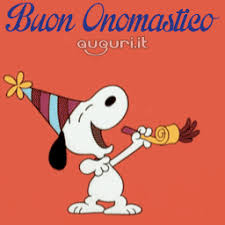 Buon Onomastico Con Snoopy Compleanno Snoopy Festa Snoopy Buon Compleanno