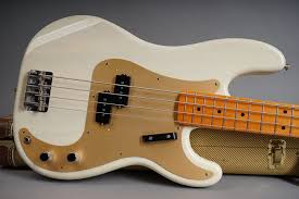 Ikan pbass ini masuk ke dalam keluagra cichilds. 2001 Fender American Vintage 1957 Precision Bass Blond Guitarpoint