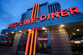 Red Line Diner On Behance Diner Classic American Diner American Diner