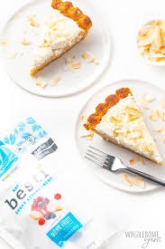 Perfect for a warm summer night, this tropical filling is dense and not overly sweet. Sugar Free Keto Coconut Cream Pie Recipe Wholesome Yum