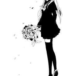 The best gifs are on giphy. Anime Black White Desenhos Preto E Branco Menina Anime Desenhos Estranhos