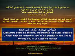 authentic dua dhikr fortification of the muslim through