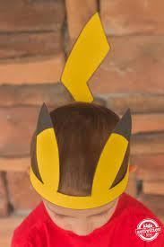 Pikachu Hat An Easy Diy Pokemon Pikachu Craft Pokemon Diy Pikachu Hat Pokemon Birthday Party
