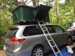 The tjm roof top tents and awnings are ready within minutes, so you can relax and enjoy the outdoors. Camping Van Toyota Sienna Www Bigfoottents Com Family Camping Toyota Sienna Camp Camper Campingvan Van Nat Toyota Sienna Cool Vans Best Truck Camper
