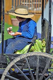 France will move forward with its planned deployment of 5g telecom networks despite detractors who would prefer the amish model and going back to the oil lamp, president emmanuel macron said mond… Amish Boy Eating A Jelly Donut Gouverneur Ny Fading Ad Blog