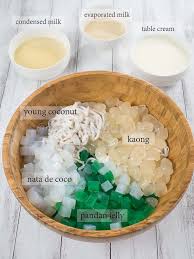 Buko Pandan Coconut Pandan Salad Recipe In 2021 Buko Pandan Recipe Easy To Make Desserts Food