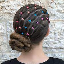 Stylish summer hairstyle with rubbery lookselegant, fresh and original. 22 Easy Rubber Band Hairstyles For Kids The Glossychic
