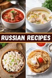 I'd like to make some appetizers and a dessert. 15 Russian Recipes Insanely Good