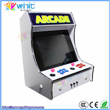 It's a good size to sit on a table and the controls feel sturdy. Bartop Pandora 5 Arcade Cabinet 1299 Games 2 Players 19 Inch Lcd Video Display Wooden Cabinet Arcade Game Station Console Coin Operated Games Aliexpress