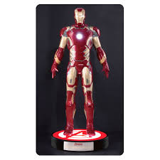 Sh figuarts iron man mk 43, mk 45 and mk 46 tamashii nation sh figuarts iron man series re issue we are not sponsored Avengers Age Of Ultron Iron Man Mark 43 Life Size 1 1 Scale Light Up Statue