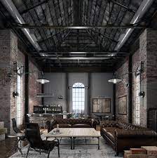 Top 50 Best Industrial Interior Design Ideas Raw Decor Inspiration Industrial Livingroom House Styles Modern Industrial Interior