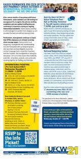 Kaiser News Updates Ufcw 21