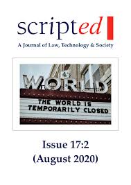 Computing/information & communication technology frequency: Scripted A Journal Of Law Technology Society