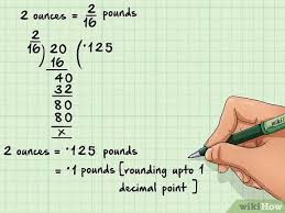 3 Ways To Convert Tenths Of A Pound To Ounces Wikihow