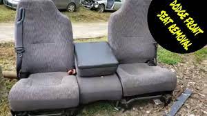 Dodge Ram Truck S Front Seat Removal Youtube