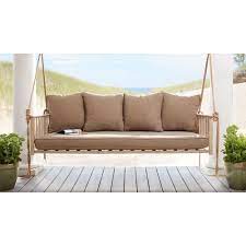 Hampton Bay Cane A Frame Outdoor Patio Swing In 2021 Patio Swing Outdoor Patio Swing Porch Swing