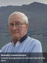 Sad news with the passing of Pat Ryan. Pat along with brothers Seamus &  John played a big part in team golf for Warrenpoint over many years.  Condolences to his wife Marian