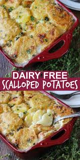 Dairy Free Scalloped Potatoes In 2020 Vegan Comfort Food Vegan Side Dishes Scalloped Potatoes