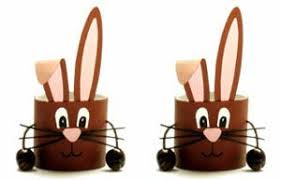 Ostern Basteln Lustige Upcycling Eierbecher Aus Klopapierrollen Hase Osternest Basteln Osterideen Fur Kinder Diy Osterkorb
