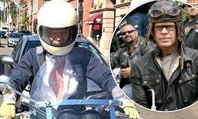 This list is made up. William H Macy Proves He Is Still A Wild Hog At Heart As He Hops Aboard Motorcycle For La Ride Daily Mail Online
