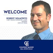 Today, we welcome one of our newest real estate agents, Robert Squatrito of  our Fort Wayne (Coventry Lane), Indiana office. For help with selling your  home, or for help with searching for