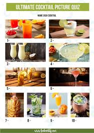 Now you can challenge your friends with fun alcohol trivia! The Ultimate Cocktail Quiz 80 Fun Questions Answers Beeloved City