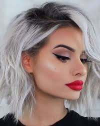 Some techniques you might like to try are simple things like ruffling, finger drying, and scrunch drying. 50 Best Gray Ombre Hair Color Ideas For Short Haircuts In Summer 2019 Best Short Haircuts
