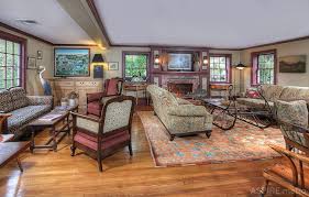 American Colonial Home Design Traditional Interior Design Living Room