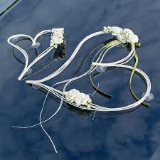 Autoschmuck Vintage Herzen Autodeko Hochzeit Autoschmuck Hochzeit Und Autodeko