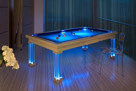 This gorgeous table makes a stunning dining room table in any home, and when you lift the top to reveal that there is a pool table underneath, you are sure to surprise all of your guests. Pool Table Dining Freshsdg
