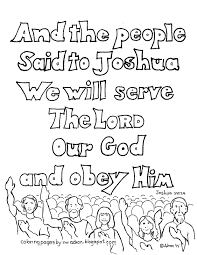 Where else in the book of daniel do we see god's servant obeying. Coloring Pages For Kids By Mr Adron We Will Serve The Lord Free Kid S Coloring Page Joshua 24 24