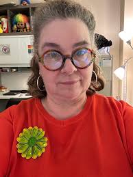 vintage enamel flower pins collection