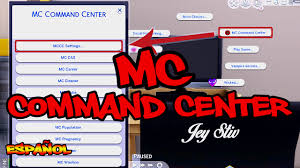 It does all the basic things that a sims player wants under one roof. Mc Command Center En Espanol