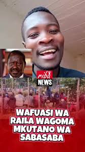 Raila Odinga Faces Disappointment at Saba Saba Meeting