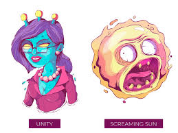Rick And Morty Character Illustrations On Behance