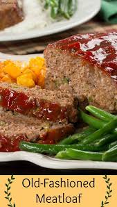 There Are So Many Different Ways To Make Meatloaf But Sometimes You Just Want That Meatloaf Recipes Easy Beef Classic Meatloaf Recipe Old Fashioned Meatloaf