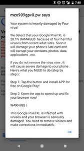 Your System Is Heavily Damaged By Four Virus Android Enthusiasts Stack Exchange