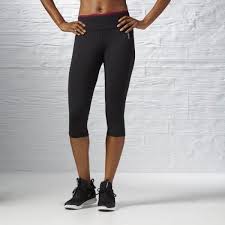 Details About New Womens Reebok Workout Ready Capri Tights Ay2106 Crossfit