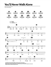 Am g g c/e i am safe, i am safe in your arms f c in the face of life's mysteries. Rodgers Hammerstein You Ll Never Walk Alone From Carousel Sheet Music Download Printable Broadway Pdf Ukulele Score Sku 82475