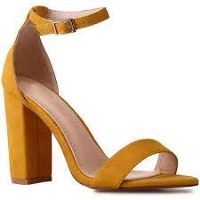 Chaussure cuir bébé jaune moutarde, p'tit scratch été. Soldes Chaussure Femme Moutarde En Stock