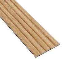 Pannelli scanalati - Rovere naturale - 6 pezzi | Tubefittings.eu