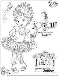 The specially designed markers and paints included in each kit come out clear unless applied to the matching color wonder paper. Disney Com The Official Home For All Things Disney Disney Junior Coloring Pages Fancy Nancy Coloring Pages Fancy Nancy Party
