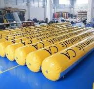Yellow Inflatable Tubes With 0.9mm Durable Commercial Grade ...